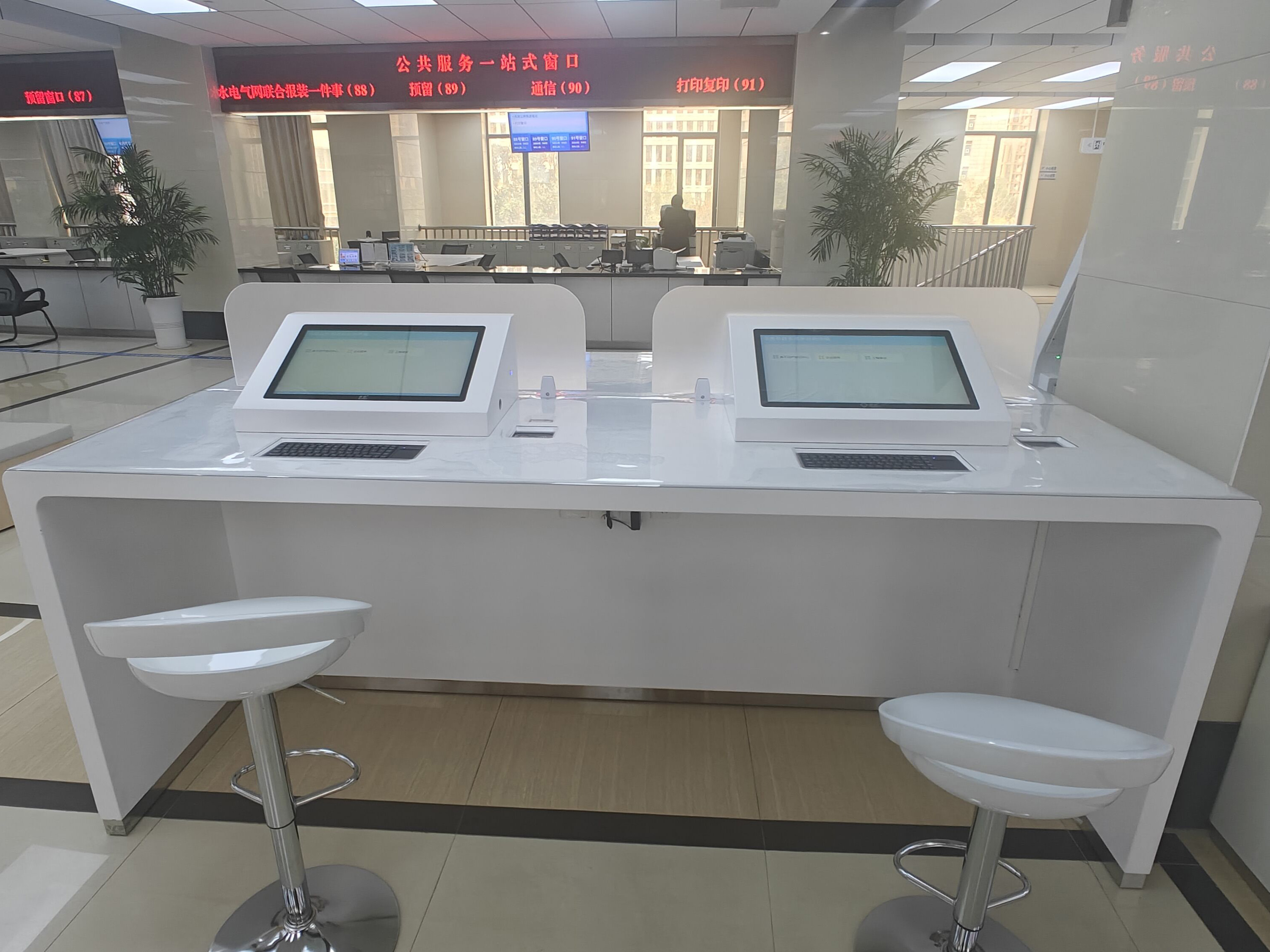 蒼溪縣政務中心:填單系統(tǒng)助力服務大廳升級開啟智慧大廳新篇章。效果圖